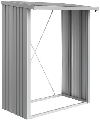 Armario Leñero WoodStock Plata 157 x 102 x 199 Armario Leñero WoodStock Plata 157 x 102 x 199